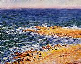 Claude Monet The Sea in Antibes painting